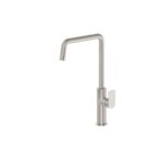 Phoenix Mekko Sink Mixer 190mm Squareline Nickel