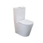 Fienza Isabella Rimless Back To Wall Toilet Suite With Slim Seat