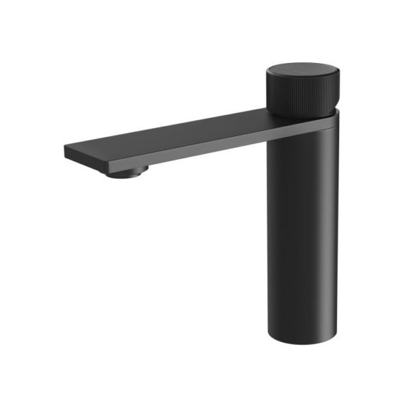 axia basin mixer matte black
