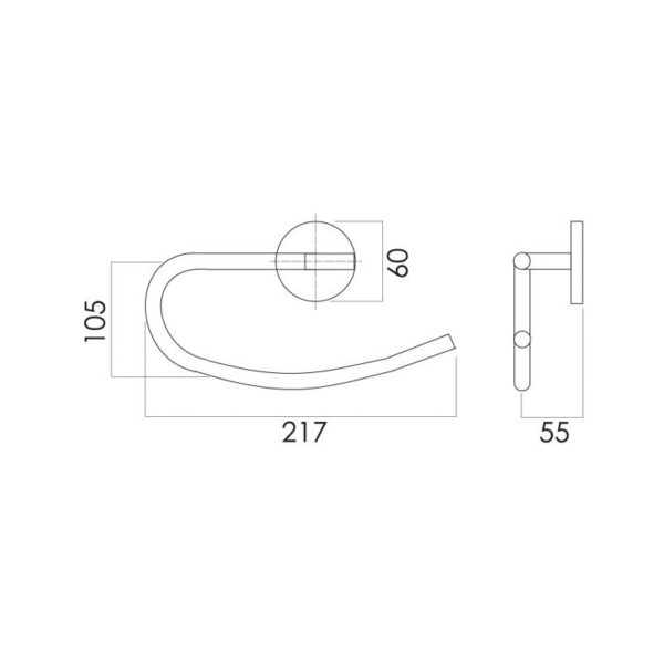 festival hand towel holder spec