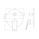ivy mk2 shower bath diverter kit spec