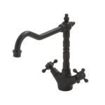 lillian sink shepherds crook mixer black