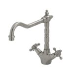lillian sink shepherds crook mixer brushed