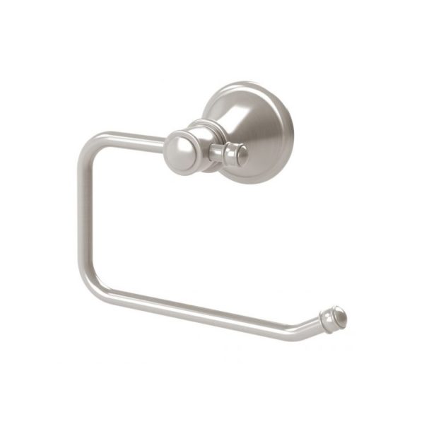 nostalgia toilet roll holder brushed nickel