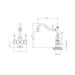 nostalgia twin hand mixer 220mm shep crook spec