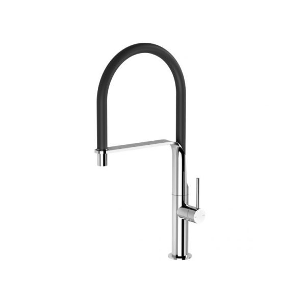 vido flexible hose sink mixer chrome