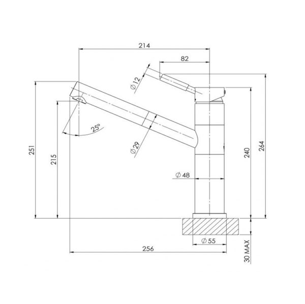 vivid premium pull out mixer specs