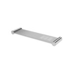 vivid slimline metal shelf chrome