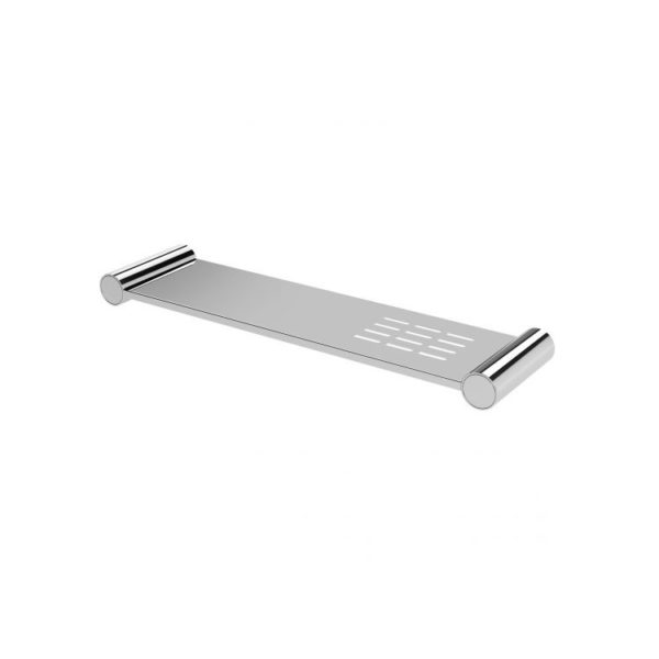 vivid slimline metal shelf chrome
