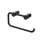 vivid slimline toilet roll holder matte black