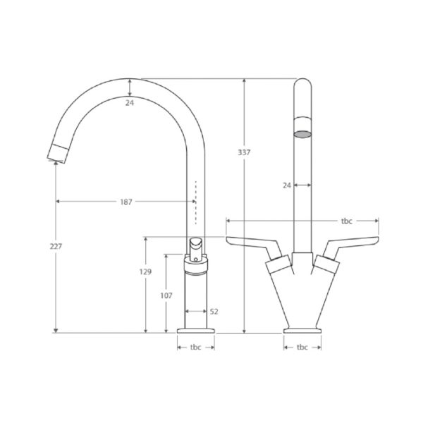 CHLOE Sink Mixer spec