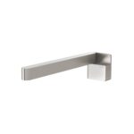 Designer Swivel Bath Outlet 230mm Squareline brushed nickel