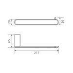 EMPIRE Hand Towel Holder spec