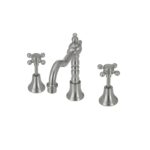 LILLIAN Shepherds Crook Basin Set brushed nickel