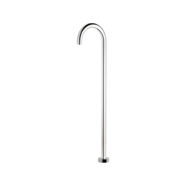 Vivid Floor Mounted Bath Outlet 940mm chrome