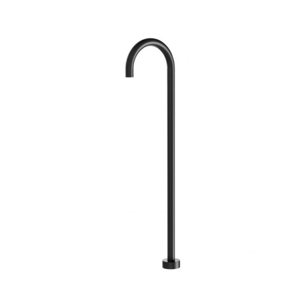 Vivid Floor Mounted Bath Outlet 940mm matte black