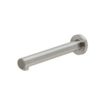 Vivid Wall Bath Outlet 200mm brushed nickel