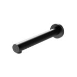 Vivid Wall Bath Outlet 200mm matte black
