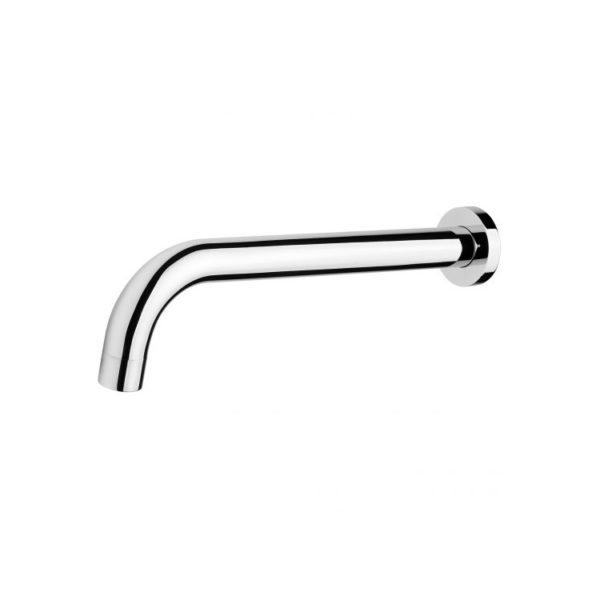 Phoenix Vivid Wall Bath Outlet 250mm Curved