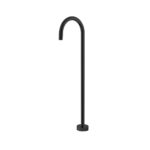 Hustle Matte Black Floor Mounted Bath Outlet