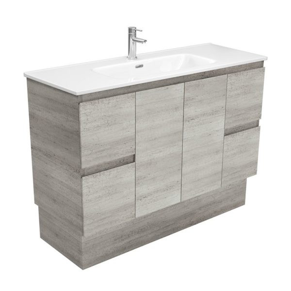 Fienza Joli Edge Industrial Vanity on Kickboard - 600 / 1200 mm