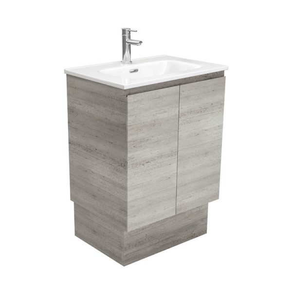 Joli Edge Industrial 600 Vanity on Kickboard