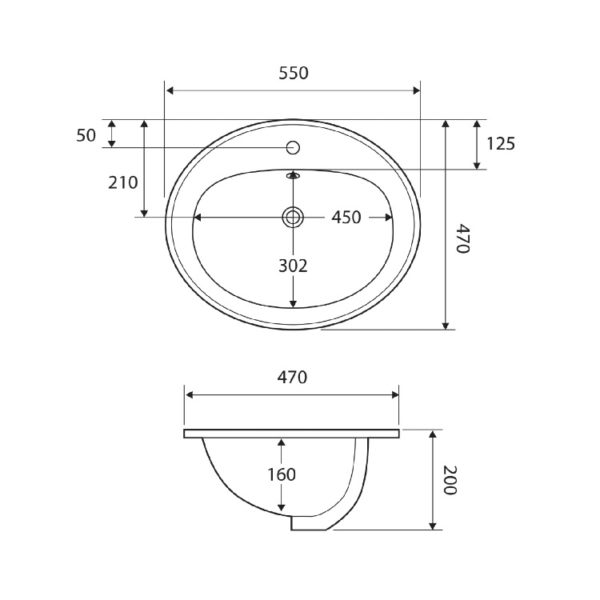 LACY Fully-Inset Basin spec