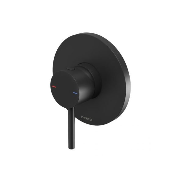 Pina Shower Wall Mixer Trim Kit Only matte black