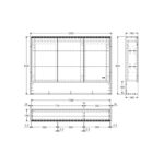 1200 LED with Display Shelf spec – all colours