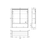 750 LED with Display Shelf spec – all colours