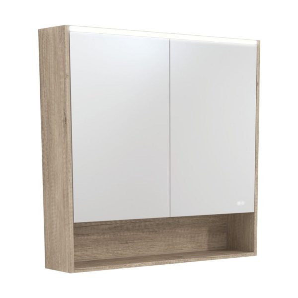900 LED with Display Shelf, Scandi Oak