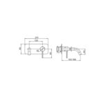ANISE (HOLLI) WALL PLATE MIXER Spec