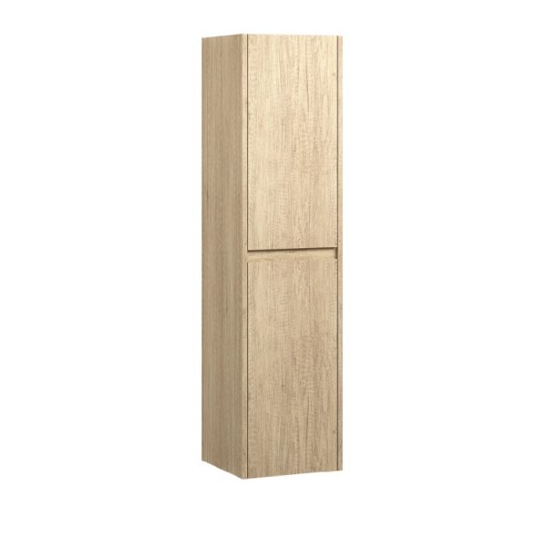 EDGE Scandi Oak Tallboy Wall Hung
