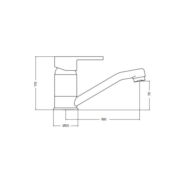 MAGNOLIA (AH!) SWIVEL BASIN MIXER spec