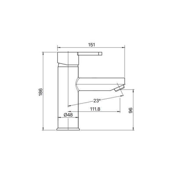 MAGNOLIA (AH!) UPRIGHT BASIN MIXER spec