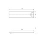 Zimi Basin, Vessel Mixer Handle spec