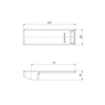 Zimi Sink Mixer Handle spec