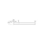 Mixx Chia (Round) Double Towel Rail