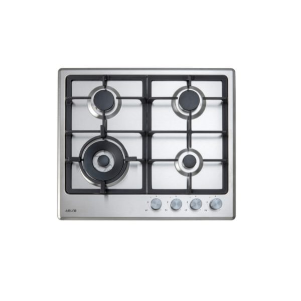 Euro Appliances 60cm Stainless Steel Gas Cooktop