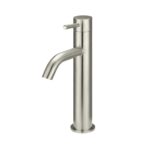 Meir Piccola Tall Basin Mixer brushed nickel