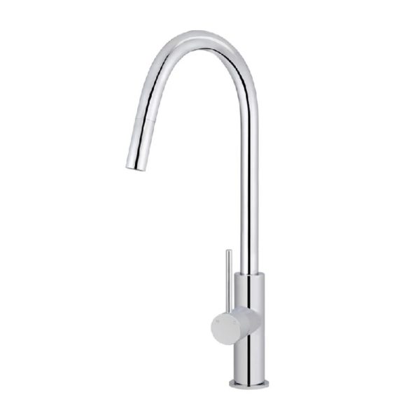 ROUND PICCOLA PULL OUT KITCHEN MIXER TAP C