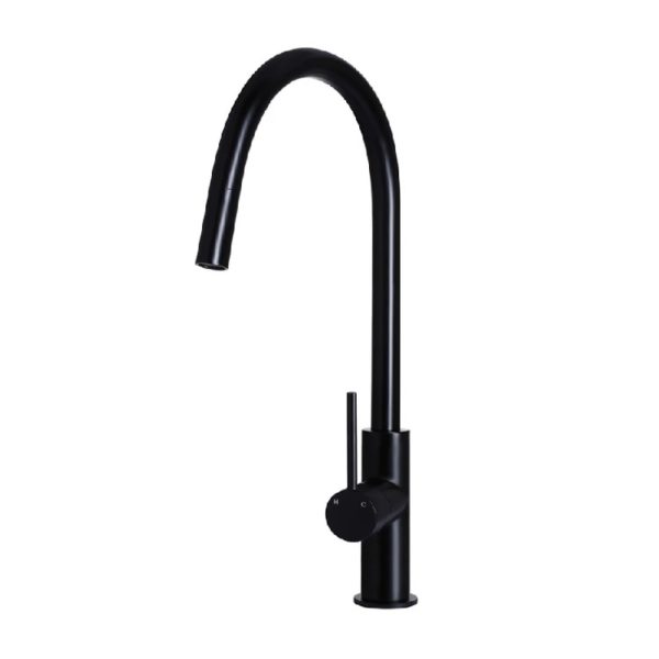 ROUND PICCOLA PULL OUT KITCHEN MIXER TAP MB