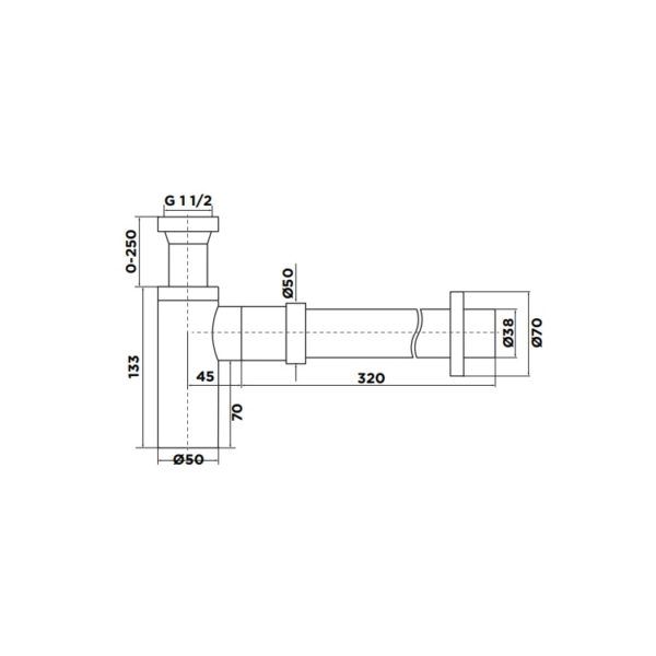 Mixx Round Bottle Trap