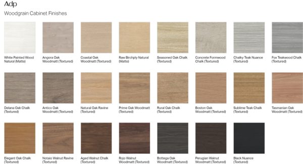 ADP Woodgrain Finishes