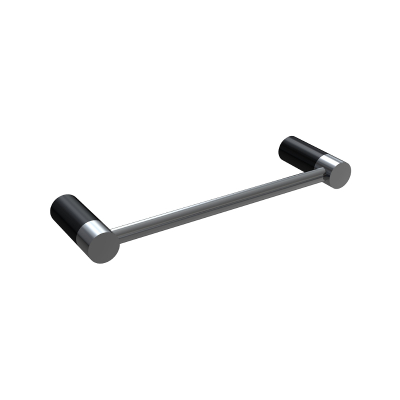 millennium-finesa-towel-bar-300mm_ChromeMatteBlack