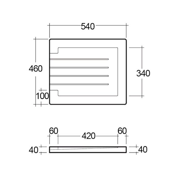 AB1000 Drain Board spec BB