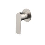 Akemi Shower Mixer Brushed Nickel Round BB