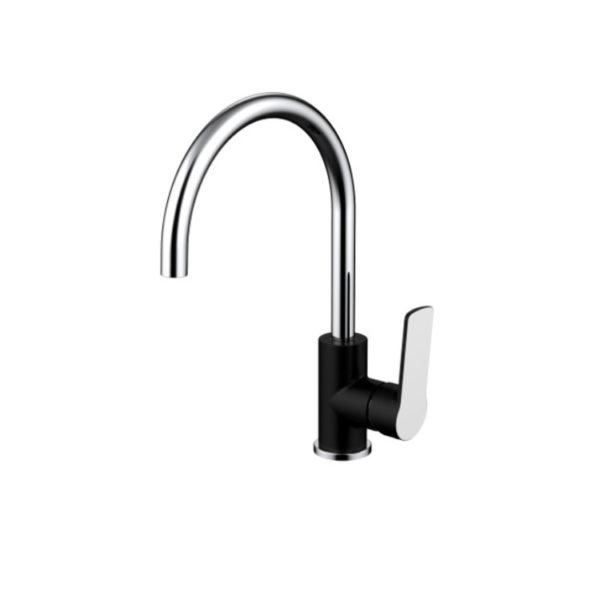 Akemi Sink Mixer Black & Chrome