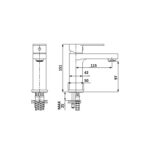Kiato Basin Mixer Spec BB
