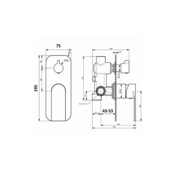 Kiato Diverter Spec BB